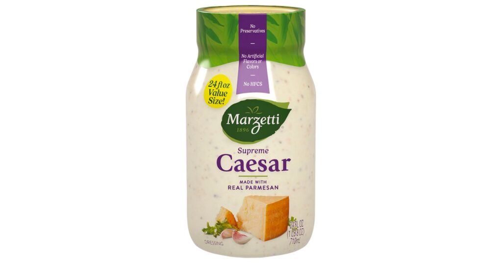 Is Marzetti Caesar Dressing Gluten Free