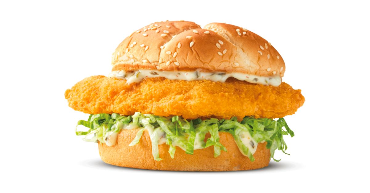 how many carbs in arby%ca%bcs fish sandwich without the bun