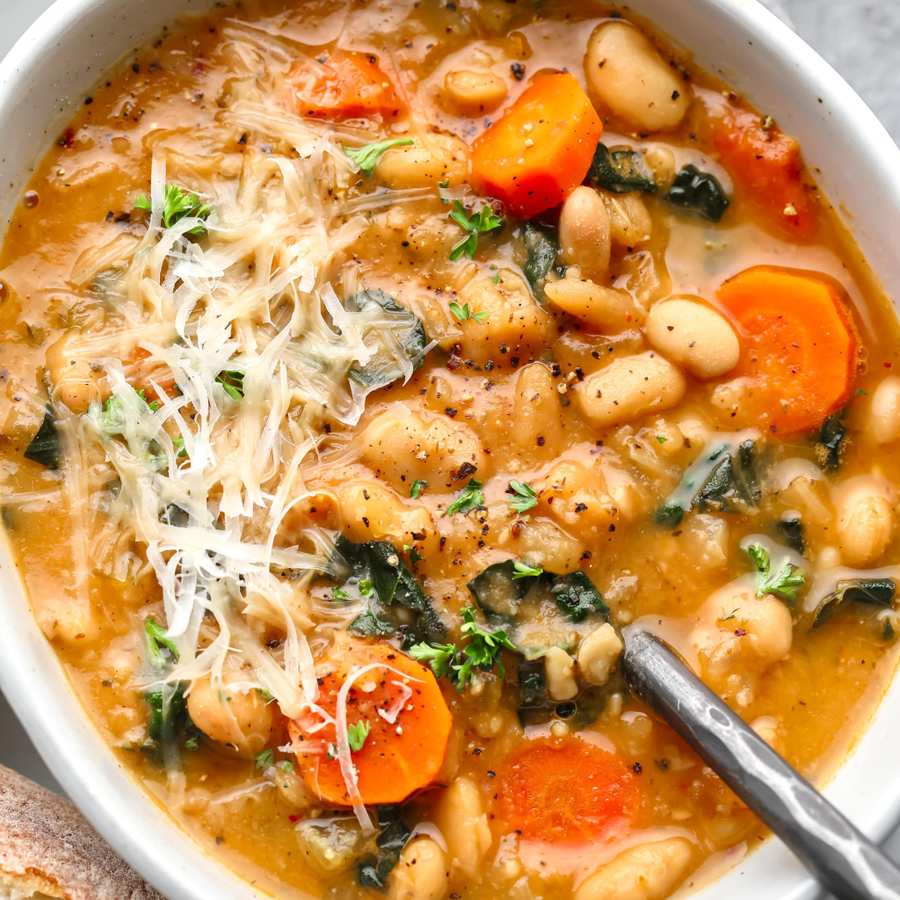 Barefoot Contessa White Bean Soup Comfort In A Bowl